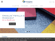 Tablet Screenshot of oroglas.com
